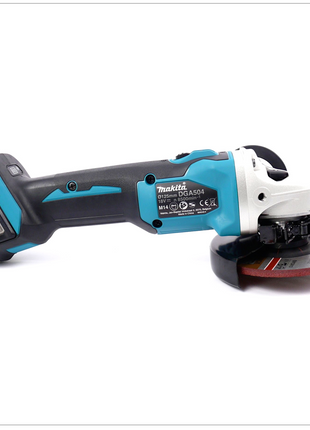 Makita DGA 504 T1 Akku Winkelschleifer 18V 125mm Brushless + 1x Akku 5,0Ah - ohne Ladegerät - Toolbrothers