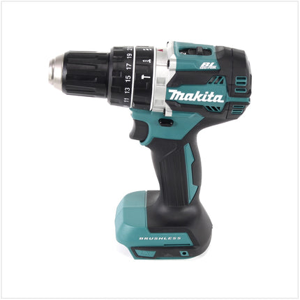 Makita DHP 484 RM1J 18V Brushless Li-Ion Akku Schlagbohrschrauber im Makpac inkl. 1x BL 1840 B 4,0 Ah Akku und DC18RC Ladegerät - Toolbrothers