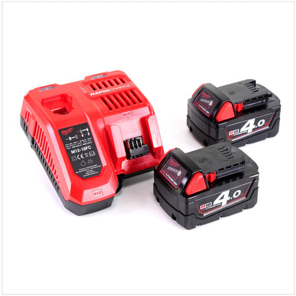Milwaukee M18 BID 402C 18 V Li-Ion Akku Schlagschrauber + 2 x 4 Ah Akku + Ladegerät im TStak Koffer - Toolbrothers