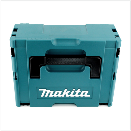 Makita DGA 504 RT1J Mini-Amoladora inalámbrica 125 mm 18 V en Makpac 3 + 1x Batería BL 1850 + Cargador DC 18 RC