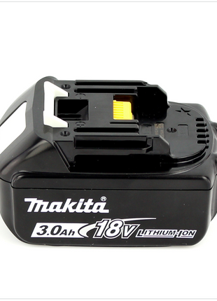 Amoladora angular a batería Makita DGA 504 F1J 18V 125mm sin escobillas + 1x batería 3.0Ah + Makpac - sin cargador