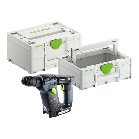 Festool BHC 18-Basic cordless hammer drill 18 V 1.8 J SDS Plus Brushless ( 577600 ) + Systainer + Systainer ToolBox SYS3 TB M 137