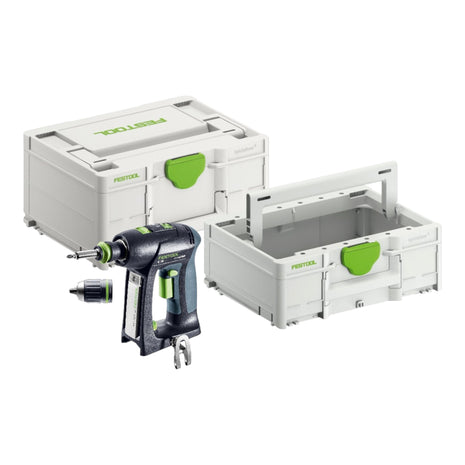 Festool C 18 Basic akumulatorowa wiertarko-wkrętarka 18 V 45 Nm bezszczotkowa Solo + systainer ( 576434 ) - bez akumulatora, bez ładowarki ( następca 574737 )