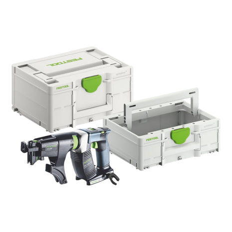 Festool DURADRIVE DWC 18-4500 Basic Akku Bauschrauber 18 V 14 Nm Brushless ( 576504 ) + Systainer + Systainer ToolBox SYS3 TB M 137