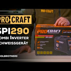 Collection image for: PROCRAFT SPI-290 Kombi Inverter Schweißgerät